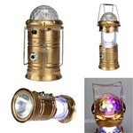 Lampiao 3 em 1 com Lampada Colorida e Lanterna - Sh-5801