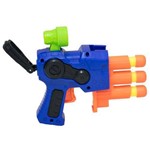 Lança Dardos Pistola Brinquedo Infantil BBR TOYS Azul