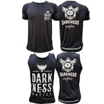 Lançamento Camiseta Darkness Nation Preta Integralmedica + Regata Darkness Nation