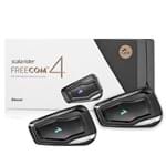 Lançamento!!! Intercomunicador Bluetooth Cardo Scala Rider Freecom 4 o Par - Unico