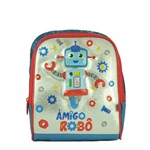 Lancheira Infantil 9" Amigo Robo Clio Ft7076l