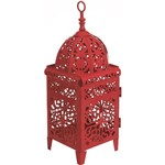 Lanterna Marroquina Vermelha