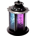 Lanterna Vidro/Metal Pink/Azul - Venus Victrix