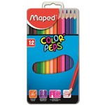 Lápis de Cor Maped Color Peps Metal Box 012 Cores 832014ZV