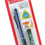Lápiseira 0.5mm Grip Matic Super Metal Verde + 12 Grafites 05gm Faber-castell 18086