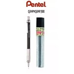 Lapiseira Pentel Graphgear 500 0,5mm + Grafite 0,5mm 4B Pentel