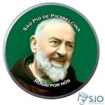 Latinha São Pio de Pietrelcina | SJO Artigos Religiosos