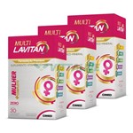 Lavitan Kit 3x Multi Mulher Completo 30 Comp