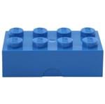 Lego Bloco Organizador 20 Cm Azul