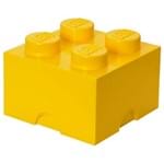 Lego Bloco Organizador 25 Cm Amarelo