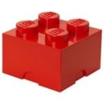Lego Bloco Organizador 25 Cm Vermelho