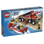 Lego City - Caminhão Off Road e Barco dos Bombeiros - 7213