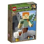 Lego Minecraft Grande Alex com a Galinha 160 Peças 21149