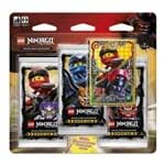 Lego Ninjago Cartas - Blister Triplo com 16 Cards - Kai X Sr.e - Primeira Coleção - COPAG