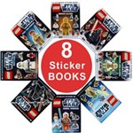 Lego Star Wars Sticker Book - Pack With 8 Books - Dk - Dorling Kindersley