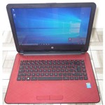 Leia: Notebook HP 14-AC105BR 14'' Intel Pentium 1.9GHz 4GB HD-500GB - Vermelho