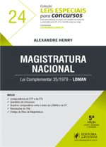 Leis Especiais para Concursos - V.24 - LOMAN - Magistratura Nacional (2019)