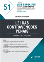 Leis Especiais para Concursos - V.51 - Contravenções Penais (2018)