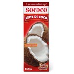 Leite de Coco Sococo 1 Litro - 12 Unidades