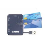 Leitor de Cartões Usb 2.0 Externo para Smartcard Mult9166 - Comtac