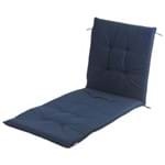 Leme Almofada Chaise Longue Azul Escuro