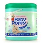 Lenço Umedecido Baby Poppy Verde 450 Unidades