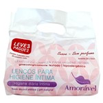 Lenços Umedecidos Amorável Higiene Íntima Pack Leve 3 Pague 2