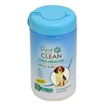 Lenços Umedecidos para Macho Pet Clean 75 Folhas