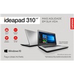 Lenovo Ideapad 310 - Tela 14" Hd, Intel Core I5 6200u, 8gb Ddr4, Hd 1tb, Dvd, Windows 10 - 80ug0003b