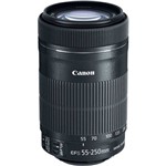 Lente Canon EF 55-250MM F/4-5.6 IS STM - Preto