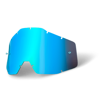 Lente Óculos 100% Racecraft Accuri Strata Espelhada Azul