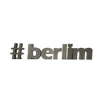 Letra Decorativa Concreto Nome Cidade Berlim Hashtag