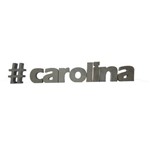 Letra Decorativa Concreto Nome Palavra Carolina Hashtag