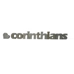 Letra Decorativa Concreto Nome Palavra Corinthians Coração
