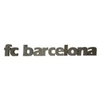 Letra Decorativa Concreto Nome Palavra Fc Barcelona