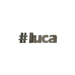 Letra Decorativa Concreto Nome Palavra Luca Hashtag