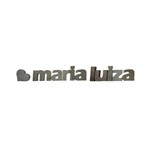 Letra Decorativa Concreto Nome Palavra Maria Luiza Coração