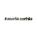Letra Decorativa Concreto Nome Palavra Maria Sophia Hashtag