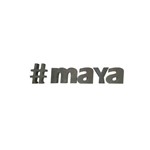 Letra Decorativa Concreto Nome Palavra Maya Hashtag