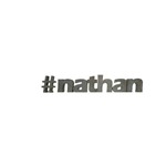 Letra Decorativa Concreto Nome Palavra Nathan Hashtag