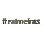 Letra Decorativa Concreto Nome Palavra Palmeiras Hashtag