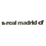 Letra Decorativa Concreto Palavra Real Madrid Cf Coração