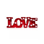 Letreiro Luminoso em Led “Love” 30cm Box House