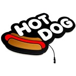 Letreiro Luminoso Hot Dog Led