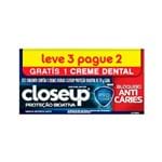 Leve 3 Pague 2 Creme Dental Close Up Proteção Bioativa 70g