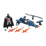 Liga da Justiça Batman 15cm com Veiculo - Mattel