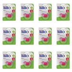 Lillo 605330 Funny Estampas Chupeta Silicone Rosa Tam2 (kit C/12)