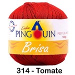 Linha Brisa Pingouin 100g - Cor: 314 Tomate