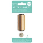 Linha de Costura Multiuso Stitch Happy We R Memory Keepers Metálica Ouro – 66070