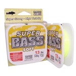 Linha Monofilamento Soft Marine Sports Super Bass 24lb (0,40mm, 250m) Amarela